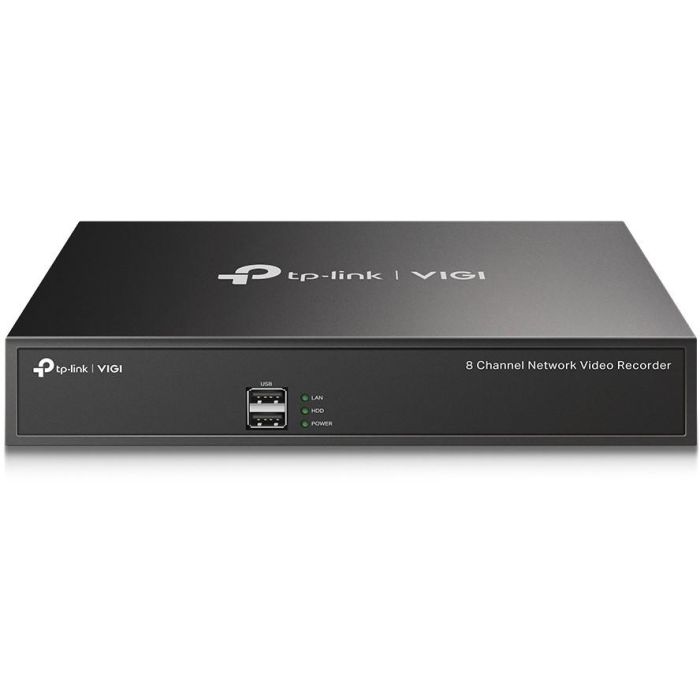 TP-Link NVR1008H Omada VIGI - Grabador de Video en Red para Cámaras de Seguridad IP, 8 Canales
