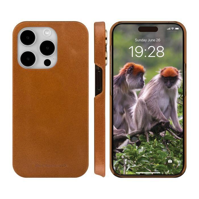 dbramante1928 Funda Cartera 2 en 1 Lynge para iPhone 15 Pro, Piel, Tan 3