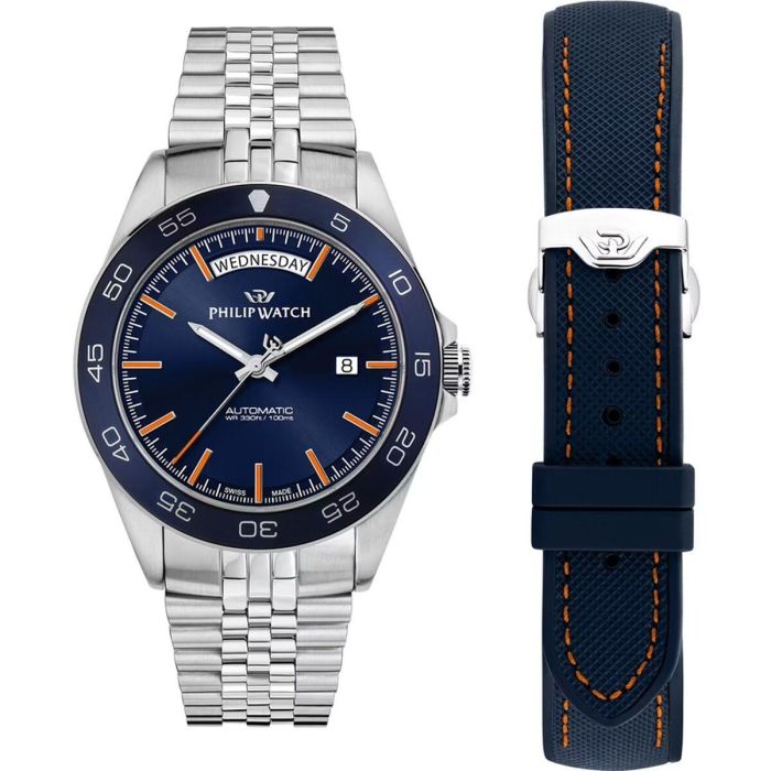 Reloj Hombre Philip Watch R8223597114 Plateado Reloj Hombre Philip Watch R8223597114 Plateado
