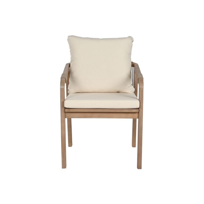 DKD Home Decor Mesa Comedor Terraza Jardín 10 Comensales 11 Piezas con Cojines Marrón Beige 260x100x76 cm Desmontable 4 DKD Home Decor Mesa Comedor Terraza Jardín 10 Comensales 11 Piezas con Cojines Marrón Beige 260x100x76 cm Desmontable 4
