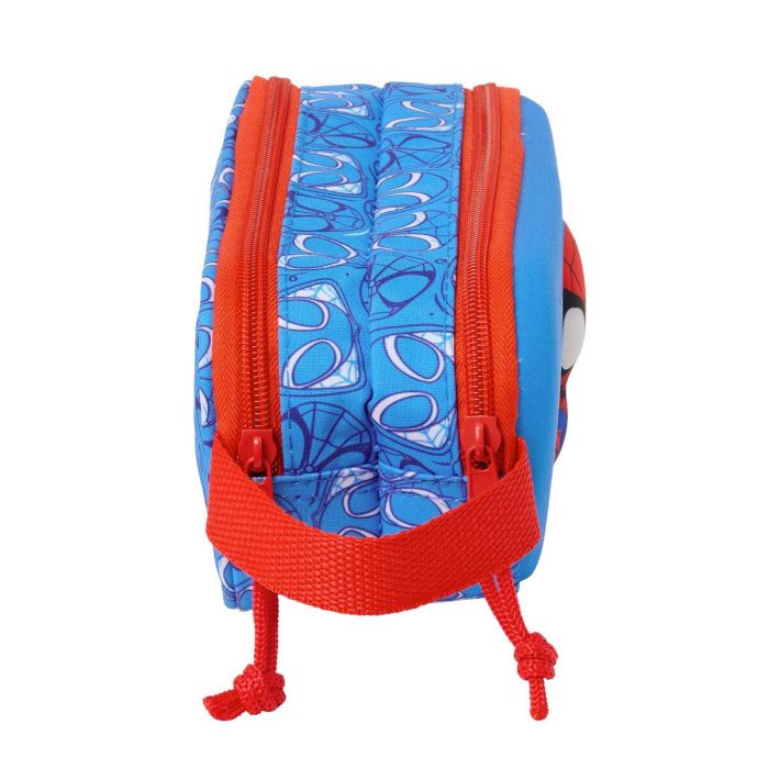 Portatodo Doble Spider-Man Rojo Azul marino 21 x 8 x 6 cm 3D 1 Portatodo Doble Spider-Man Rojo Azul marino 21 x 8 x 6 cm 3D 1