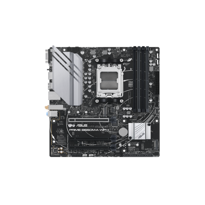 Asus 90MB1EG0-M0EAY0 Placa Base Prime B650M-A WiFi II Socket AM5 Ryzen 7000 Micro ATX WiFi 6 2.5G Ethernet PCIe 5.0 M.2 Asus 90MB1EG0-M0EAY0 Placa Base Prime B650M-A WiFi II Socket AM5 Ryzen 7000 Micro ATX WiFi 6 2.5G Ethernet PCIe 5.0 M.2