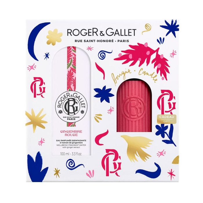 Roger & Gallet Gingembre Rouge Agua Perfumada Bienestar Estuche 1