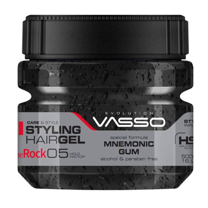 VASSO Styling Hair Gel Fijador Hold Factor 500 ml VASSO Styling Hair Gel Fijador Hold Factor 500 ml