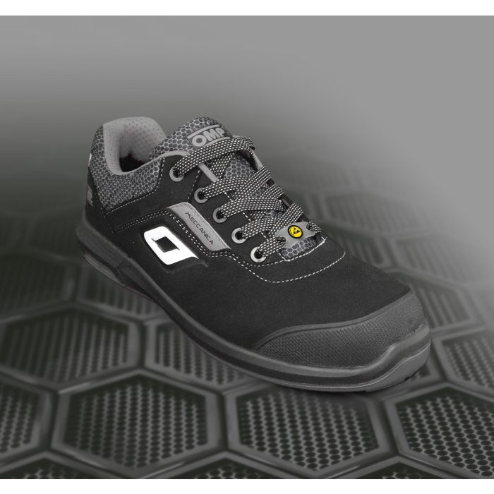 Omp Zapatillas Trabajo Seguridad S3 SRC ESD Pro Urban Talla 44 Negro Gris OMPS90024401 1