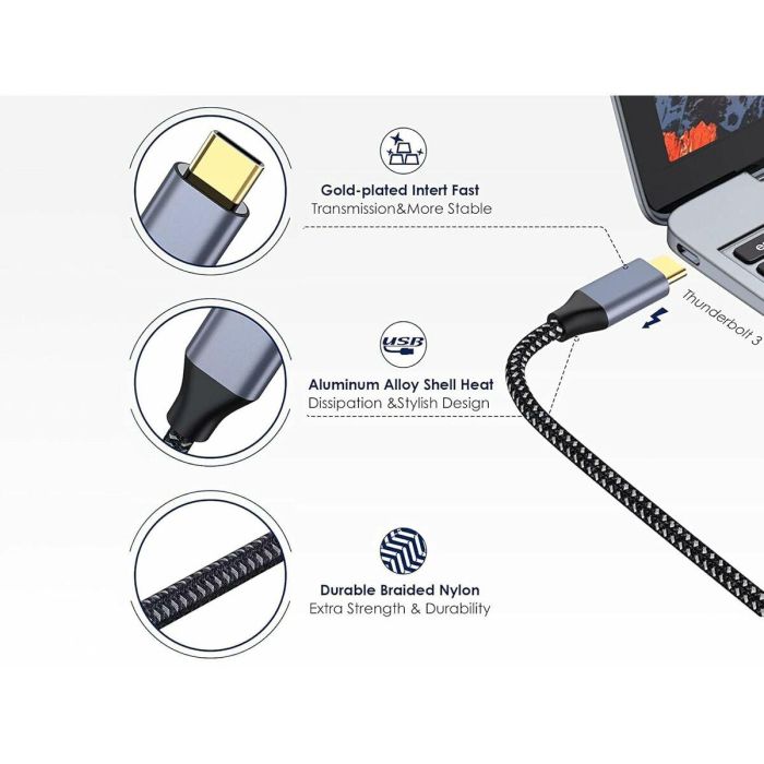 Adaptador USB 3.0 a HDMI Conceptronic 110519007101 2 m 2