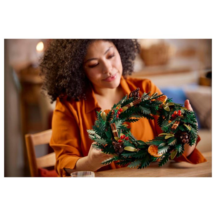 LEGO Art Corona de Navidad, Juego de Construcción, 1194 Piezas, Multicolor, 18+