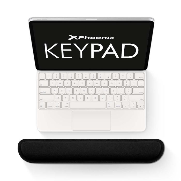 Phoenix technologies Keypad Reposamuñecas Ergonómico con Espuma de Alta Densidad y Gel 1