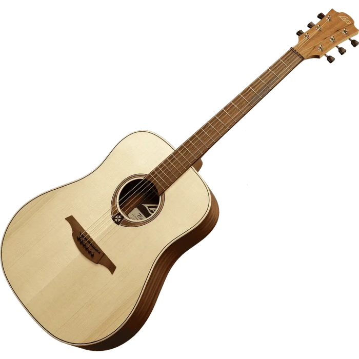 LAG Guitarra Acústica Folk Dreadnought Tramontane 70 - Natural Lag Satinado Tapa Abeto Engelmann Macizo 3