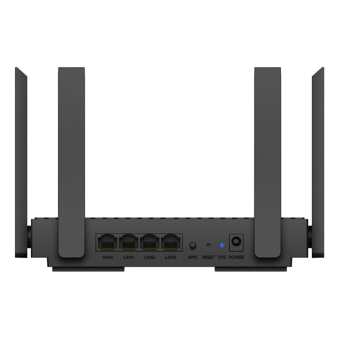 Cudy AX1500 Gigabit Wi-Fi 6 Router Inalámbrico Doble Banda 2.4GHz/5GHz Ethernet Negro 3