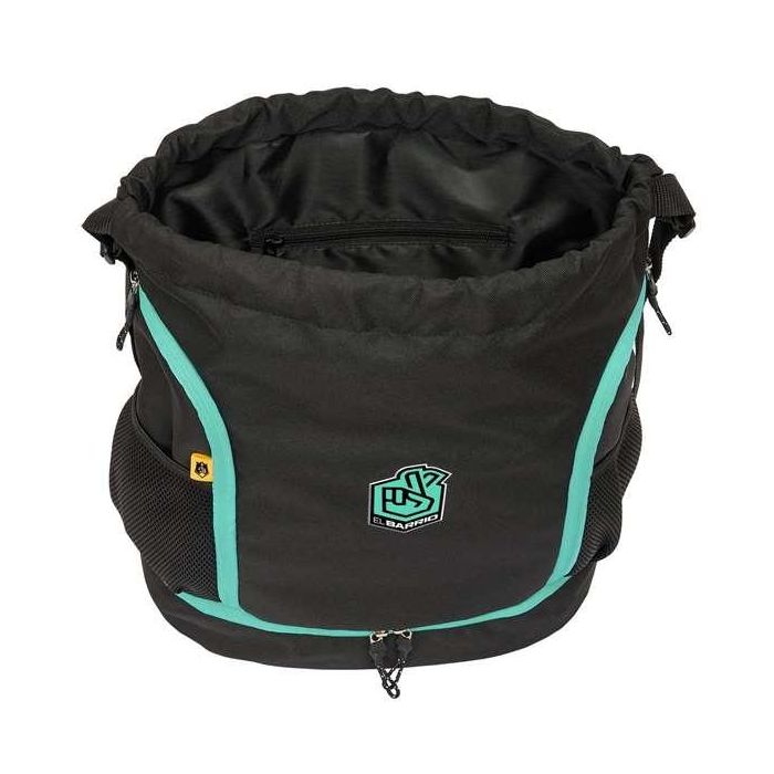 Bolsa Mochila con Cuerdas Kings League El barrio Negro 35 x 40 x 1 cm 3 Bolsa Mochila con Cuerdas Kings League El barrio Negro 35 x 40 x 1 cm 3
