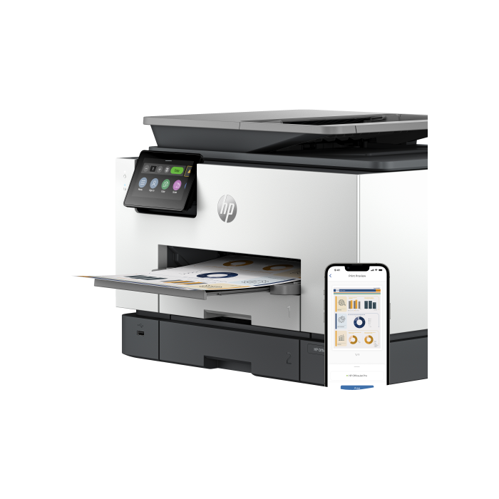 HP OfficeJet Pro 9130b - Impresora Multifuncional 4 en 1, Color, 25 ppm Negro/19 ppm Color, WiFi, Fax 2 HP OfficeJet Pro 9130b - Impresora Multifuncional 4 en 1, Color, 25 ppm Negro/19 ppm Color, WiFi, Fax 2