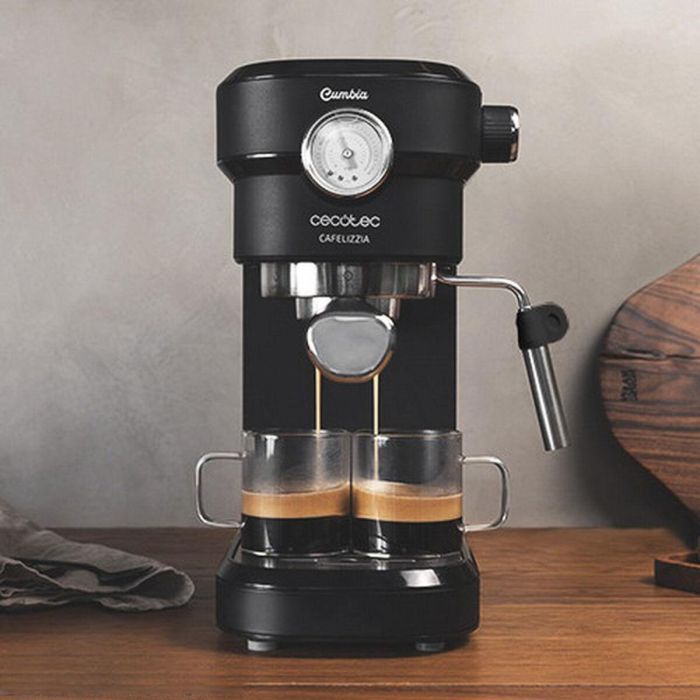 Cafetera Express de Brazo Cecotec CAFELIZZIA 1,2 L 20 bar 1350W Negro Acero 3 Cafetera Express de Brazo Cecotec CAFELIZZIA 1,2 L 20 bar 1350W Negro Acero 3