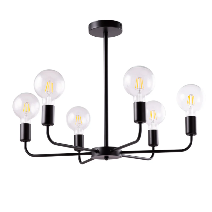 Lámpara de Techo "Diaobingshancun" SKD-0222-14 Diseño Vintage Sesentero