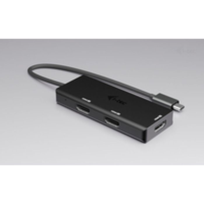 Hub USB i-Tec C31TRIPLE4KHDMIPD Negro 10