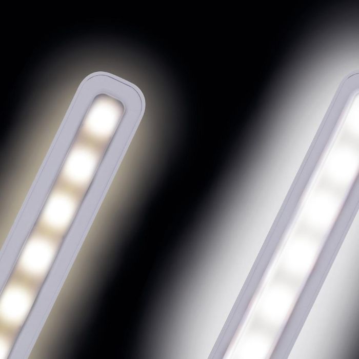 Home Deco Factory Lámpara Lectura Plegable Táctil ABS Plástico 6