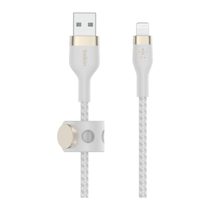 Belkin CAA010BT2MWH Cable Lightning/USB-A Certificado Apple, 2m, Blanco Belkin CAA010BT2MWH Cable Lightning/USB-A Certificado Apple, 2m, Blanco