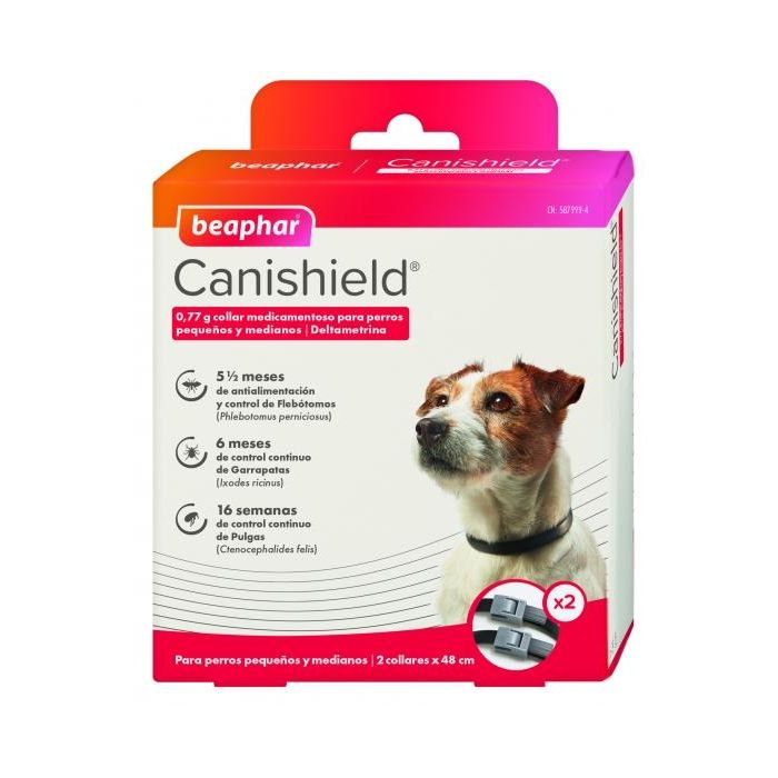 Collar Canishield Perro 2 Collares X 48 cm