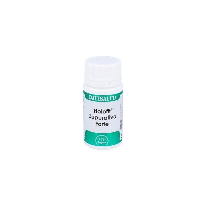 EQUISALUD Holofit Depurativo Forte 50 Cápsulas - Apoyo Renal, Hepático, Pulmonar, Piel e Intestinos para Vegetarianos