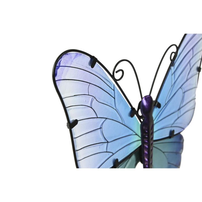 DKD Home Decor Decoración Pared Shabby Mariposa Metálica 30x30x1.5 cm Azul Verde Surtido Set 4 Unidades 3 DKD Home Decor Decoración Pared Shabby Mariposa Metálica 30x30x1.5 cm Azul Verde Surtido Set 4 Unidades 3