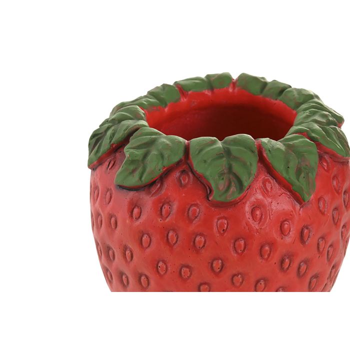 Jarron Tropical DKD Home Decor Rojo Verde 12 x 13 x 12 cm (12 Unidades) 1 Jarron Tropical DKD Home Decor Rojo Verde 12 x 13 x 12 cm (12 Unidades) 1