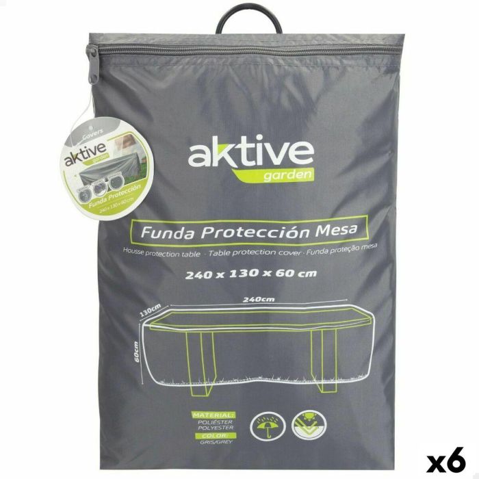 Funda Protectora Aktive Mesas 240 x 60 x 130 cm (6 Unidades) Funda Protectora Aktive Mesas 240 x 60 x 130 cm (6 Unidades)