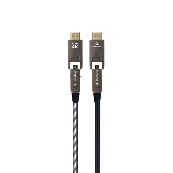 Cable HDMI GEMBIRD CCAP-HDMIDD-AOC-30M Negro 30 m Cable HDMI GEMBIRD CCAP-HDMIDD-AOC-30M Negro 30 m