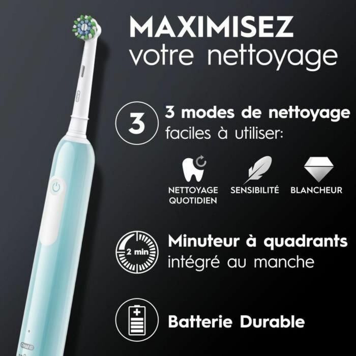 Oral-B ORA1696409982970 Cepillo de Dientes Eléctrico Pro 1 Sensitive Clean Azul 3 Oral-B ORA1696409982970 Cepillo de Dientes Eléctrico Pro 1 Sensitive Clean Azul 3