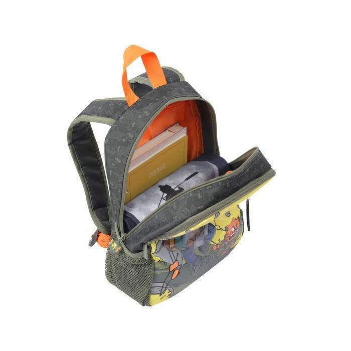 Totto Mochila Escolar Pequeña Infantil de Cartoons MJ04BWM001-2310-4DJS Verde 9 Litros 5 Totto Mochila Escolar Pequeña Infantil de Cartoons MJ04BWM001-2310-4DJS Verde 9 Litros 5