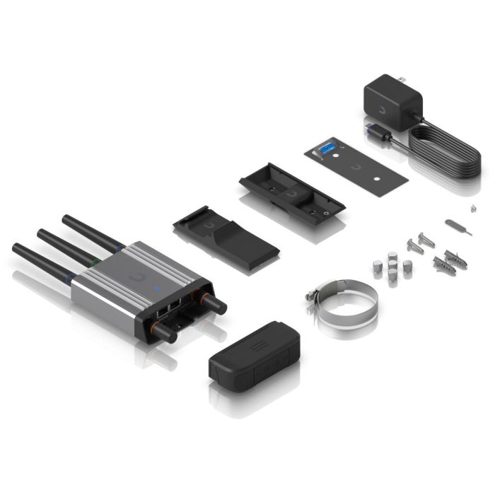 Ubiquiti UMR-Industrial Router Móvil Industrial Cat 4 WiFi GPS PoE 9