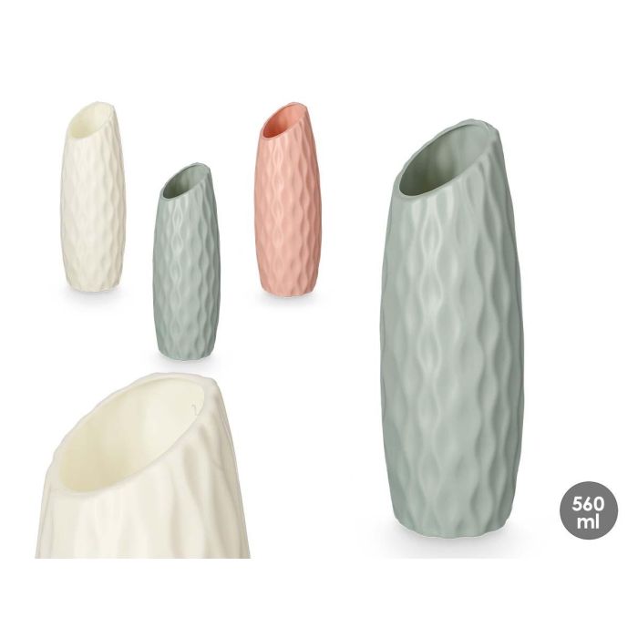Jarrón Cónico de Plástico 20.5 cm - Giftdecor - Colores Surtidos (24 Unidades) Jarrón Cónico de Plástico 20.5 cm - Giftdecor - Colores Surtidos (24 Unidades)