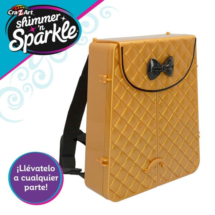 Set de Maquillaje Infantil Cra-Z-Art Shimmer 'n Sparkle 20,5 x 23,5 x 6,5 cm 4 Unidades 4