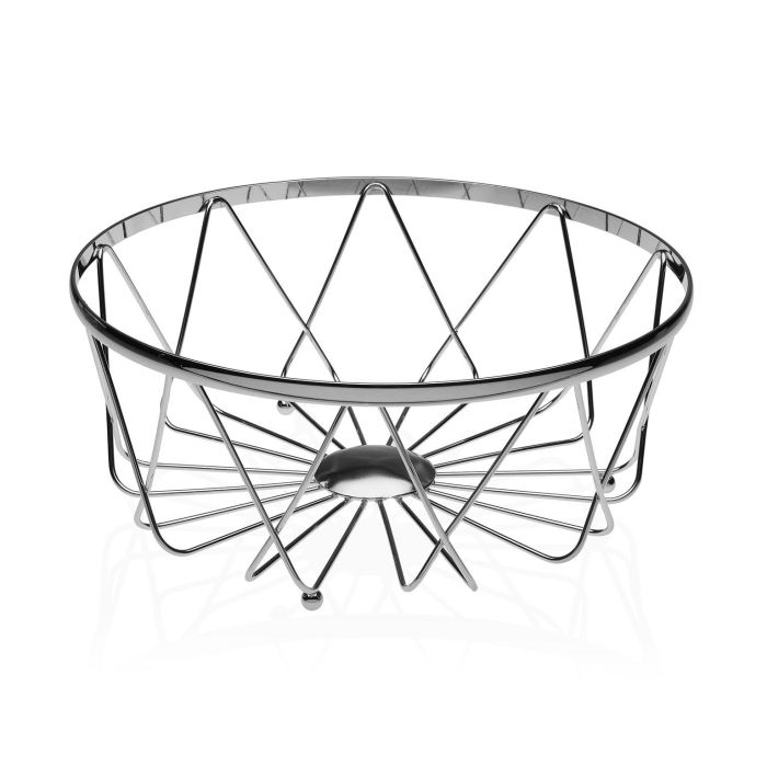 Frutero Cromado Versa 28 cm - Metal Cromado (2 Unidades) Frutero Cromado Versa 28 cm - Metal Cromado (2 Unidades)