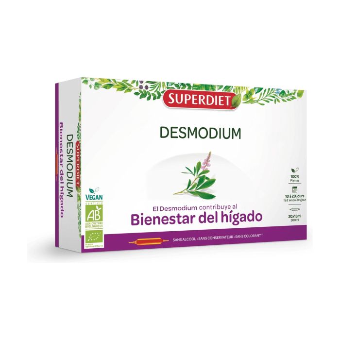 Cuarteto Bienestar Hígado - Desmodium Cuarteto Bienestar Hígado - Desmodium