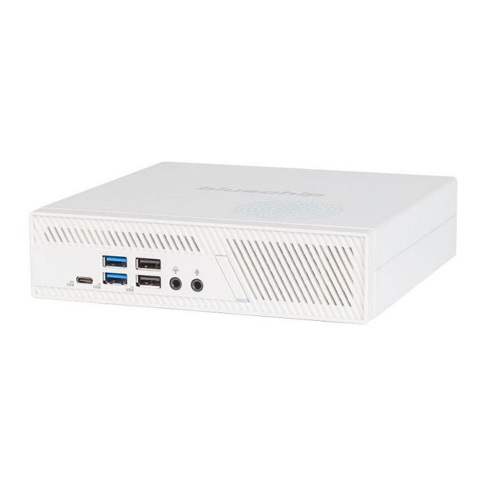 bluechip S3137 Mini PC Blanco - Intel Core i3-14100, 8GB DDR5, 500GB SSD, Windows 11 Pro, Wi-Fi 6E, Bluetooth 5.3 4