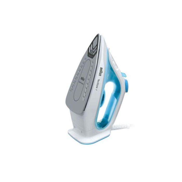 Braun TexStyle 1 Plancha vapor-seco Suela de cerámica 2000 W Azul, Blanco 4 Braun TexStyle 1 Plancha vapor-seco Suela de cerámica 2000 W Azul, Blanco 4