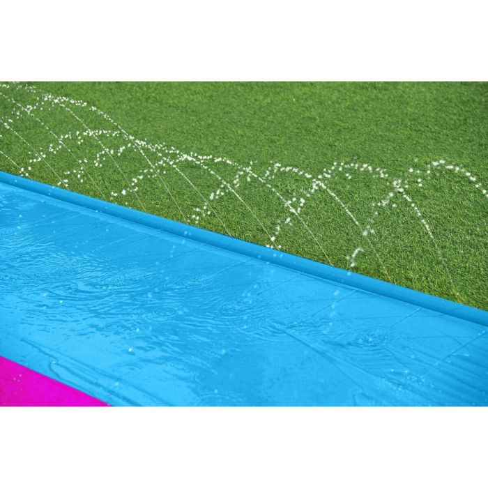 Bestway Pista Deslizante con Hinchables Doble Animales Llama 488x138 cm +3 Años Jardin 52320 2