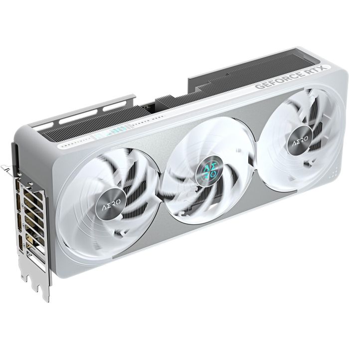 Gigabyte GV-N507TAERO OC-16GD Tarjeta Gráfica GeForce RTX 5070 Ti AERO OC 16GB GDDR7 Blanca 3 Fan 4 Gigabyte GV-N507TAERO OC-16GD Tarjeta Gráfica GeForce RTX 5070 Ti AERO OC 16GB GDDR7 Blanca 3 Fan 4