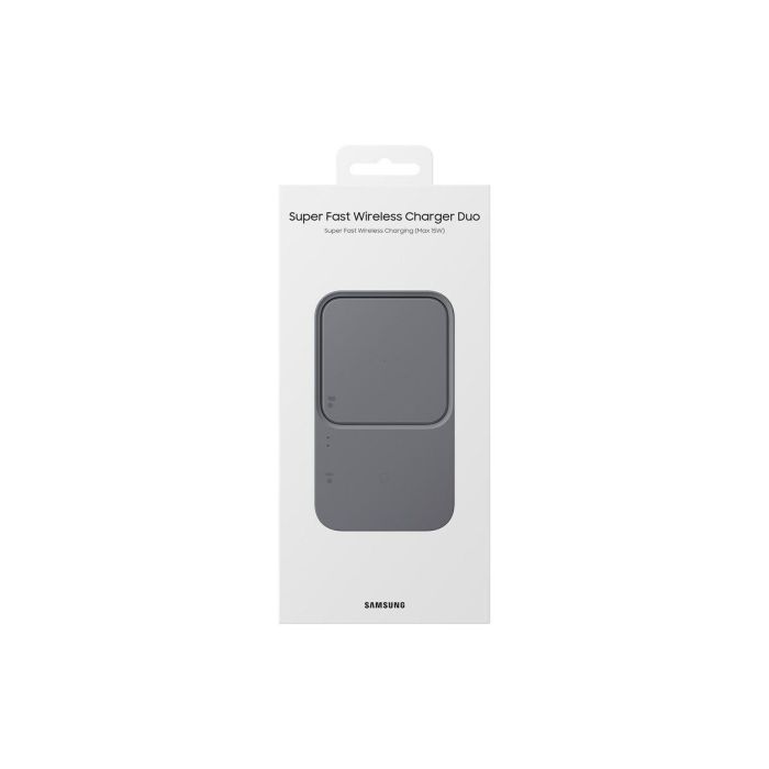 Samsung DUO Almohadilla de Inducción Plana Inalámbrica Carga Rápida 15W para Reloj Negro 1
