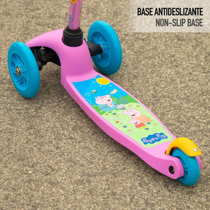 Patinete Scooter Peppa Pig Goma Metal Plástico 1 Patinete Scooter Peppa Pig Goma Metal Plástico 1