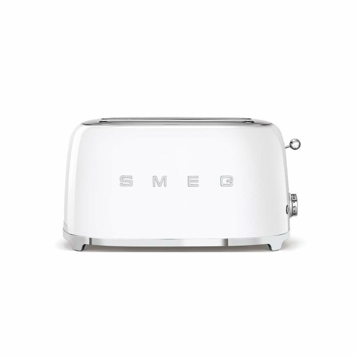 Smeg TSF02WHEU Tostadora de Pan Estilo Años 50 Blanca para 4 Rebanadas 1
