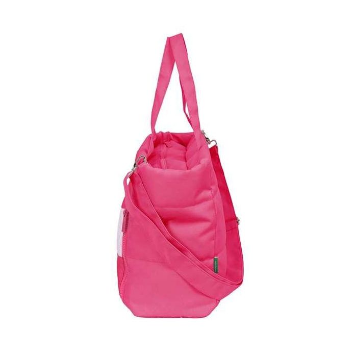 Benetton Bolso con Bolsillo para Portátil 14,1" Raspberry Rosa Fucsia 54x31x17 2 Benetton Bolso con Bolsillo para Portátil 14,1" Raspberry Rosa Fucsia 54x31x17 2
