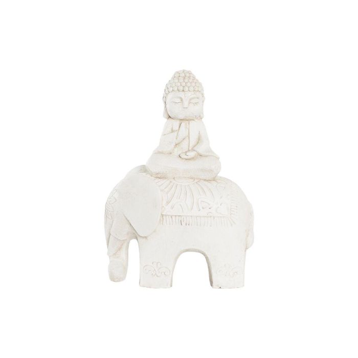 Figura Decorativa DKD Home Decor Acabado envejecido Elefante Blanco Oriental Magnesio (40 x 23 x 56 cm) Figura Decorativa DKD Home Decor Acabado envejecido Elefante Blanco Oriental Magnesio (40 x 23 x 56 cm)