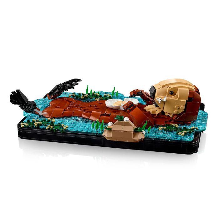 LEGO Ideas 21366 Nutrias Marinas a Flote Set de Construcción de 1234 Piezas para Adultos +18
