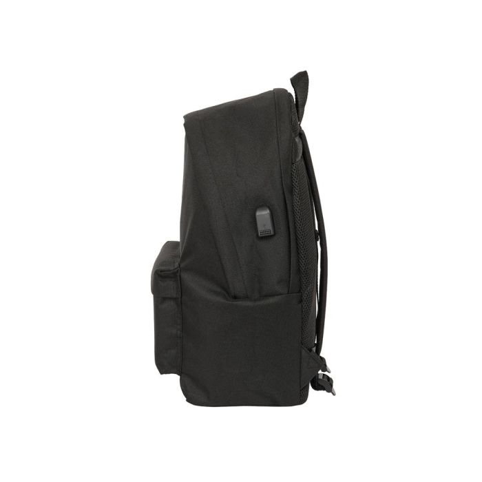 Mochila Safta Doble Para Portatil 15,6-' + Usb Kings League School Collection 440x310x180 mm 2