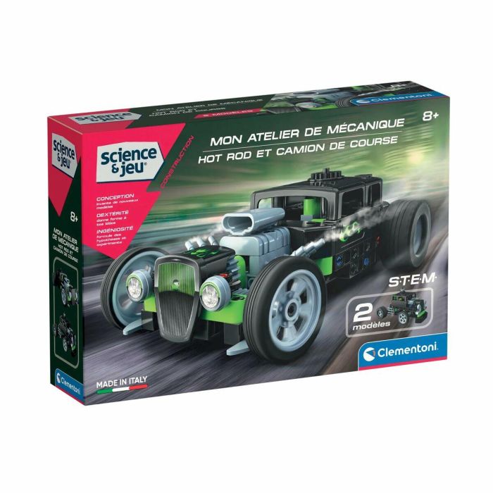 Clementoni AAAMR61632 - Taller Mecánico para Construir Hot Rods y Camiones 10