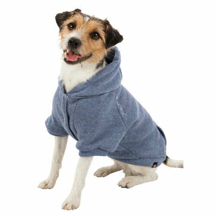 Sudadera para Perro Trixie Flensburg Azul L 5 Sudadera para Perro Trixie Flensburg Azul L 5