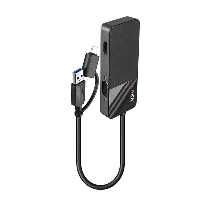 Hub USB LINDY 43354 Negro Hub USB LINDY 43354 Negro
