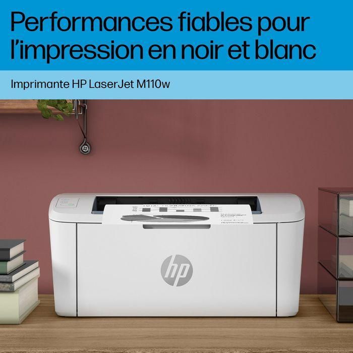 HP M110w Impresora Láser Monocromo Ultracompacta y Eficiente, Impresión Rápida de Alta Calidad con App HP Smart, para Hogar u Oficina 21 HP M110w Impresora Láser Monocromo Ultracompacta y Eficiente, Impresión Rápida de Alta Calidad con App HP Smart, para Hogar u Oficina 21