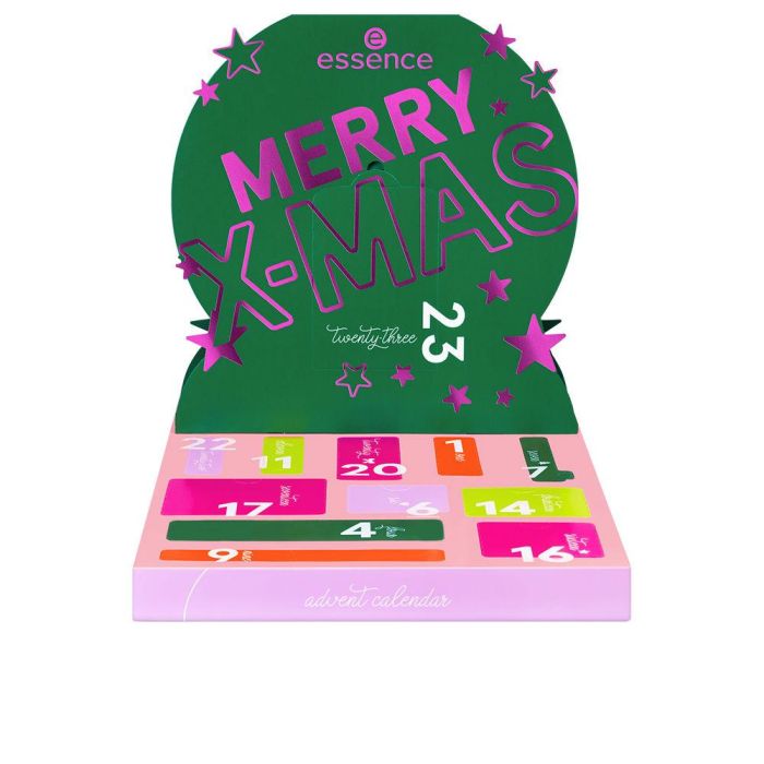 Essence Calendario de Adviento 24 piezas de maquillaje y cuidado de uñas para Navidad